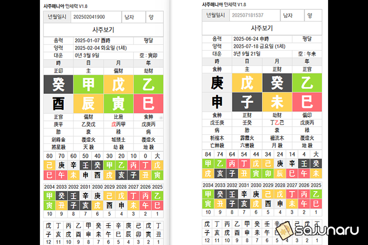 사주나루 류겸