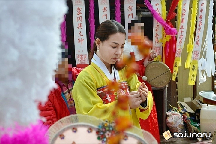 사주나루 찐무녀